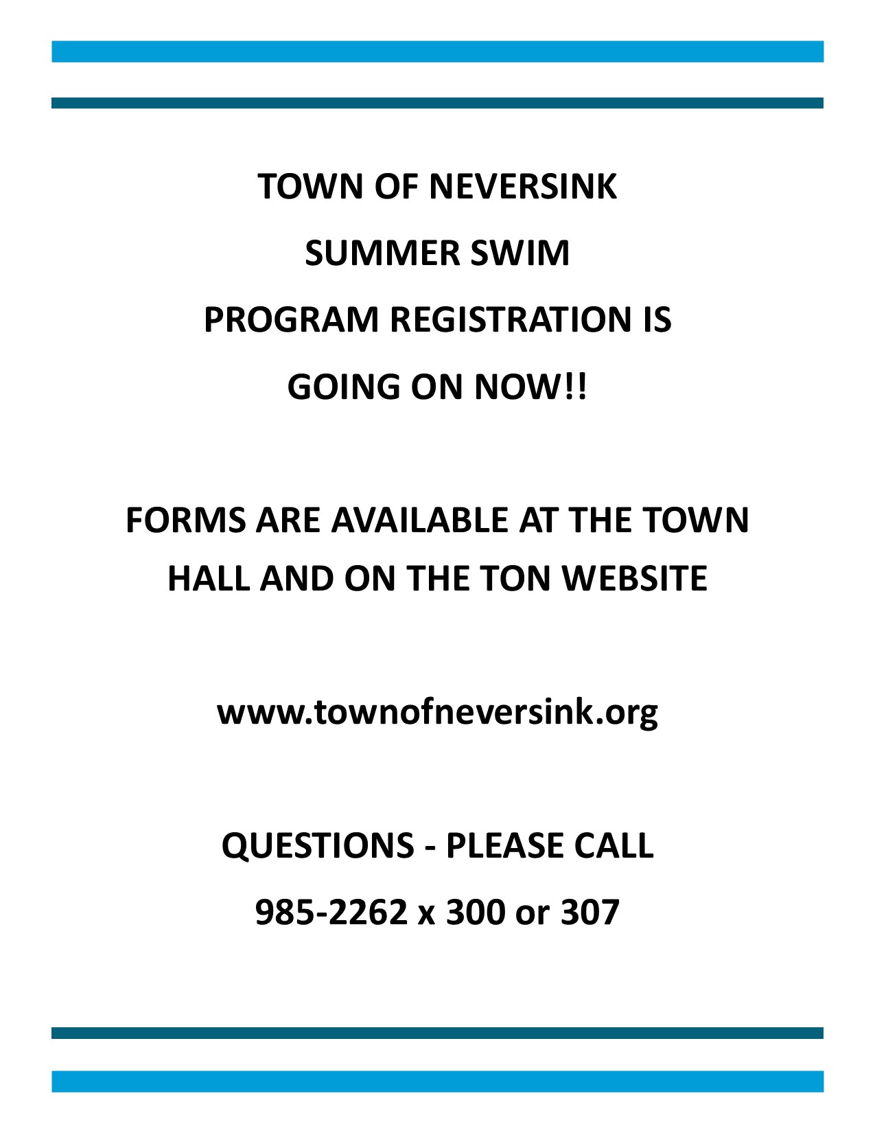 2023 Swimming Lessons Registration has begun!!!