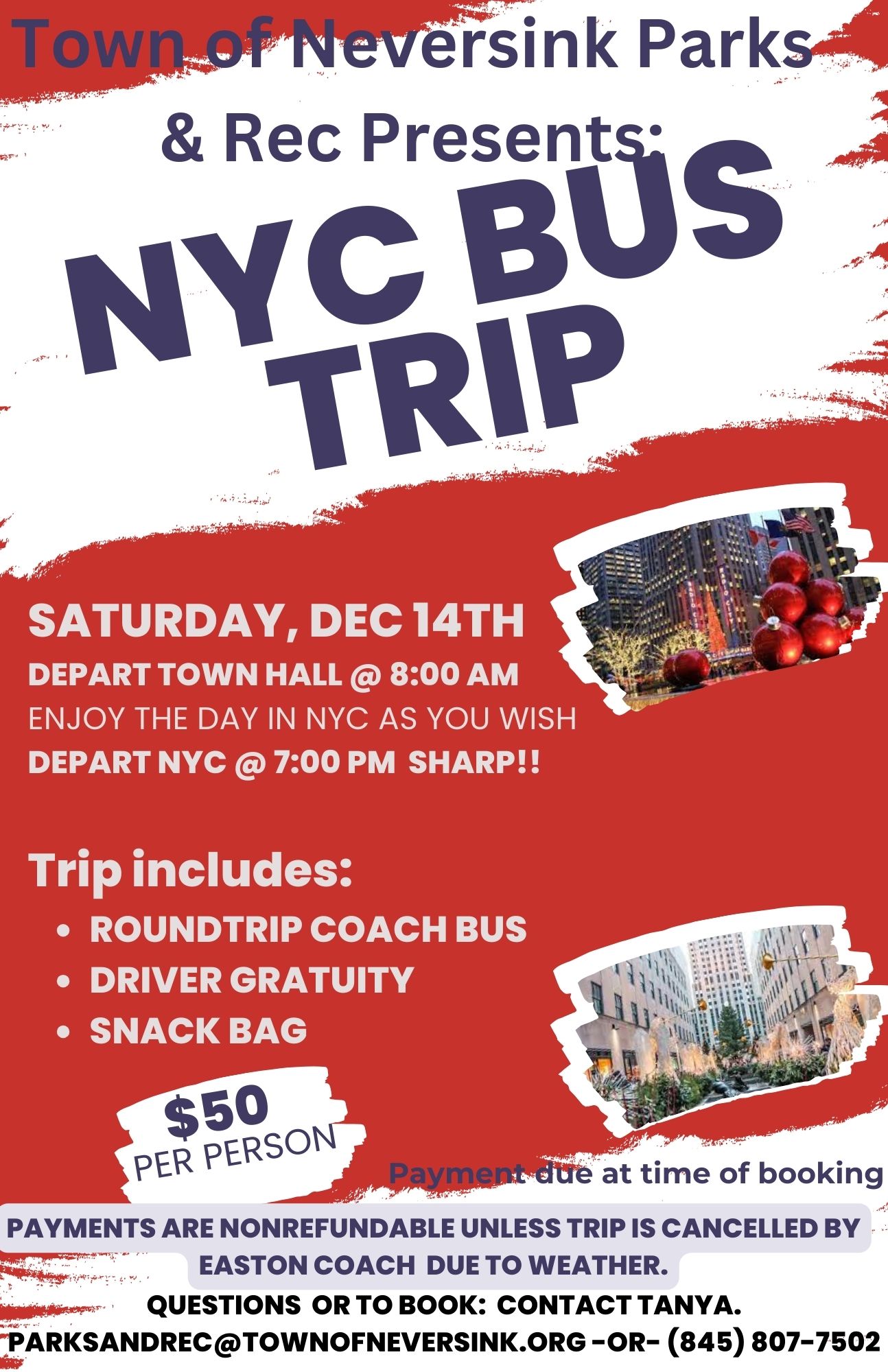 P&R NYC Bus Trip 2024